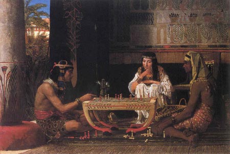 Alma Tadema_egyptian chess players